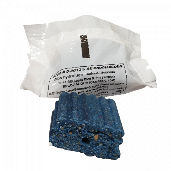 Bloc Rodenticide – Carton 10 KG